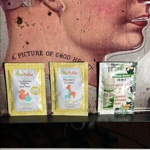 New in Packaging: Lot of Three Samples by Olive Babies & Hawaiian Silky